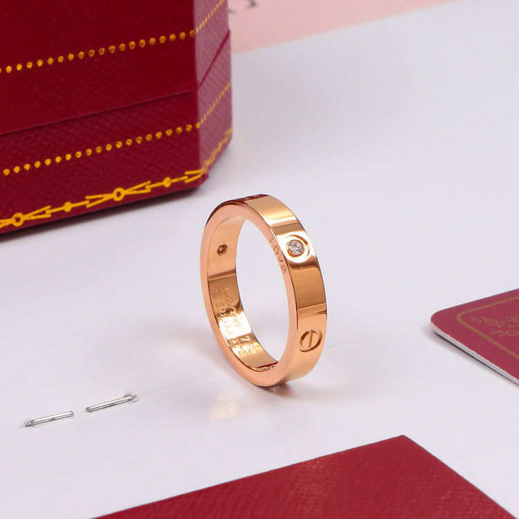 Cartier Love Rings 4mm thinner size theaepstore