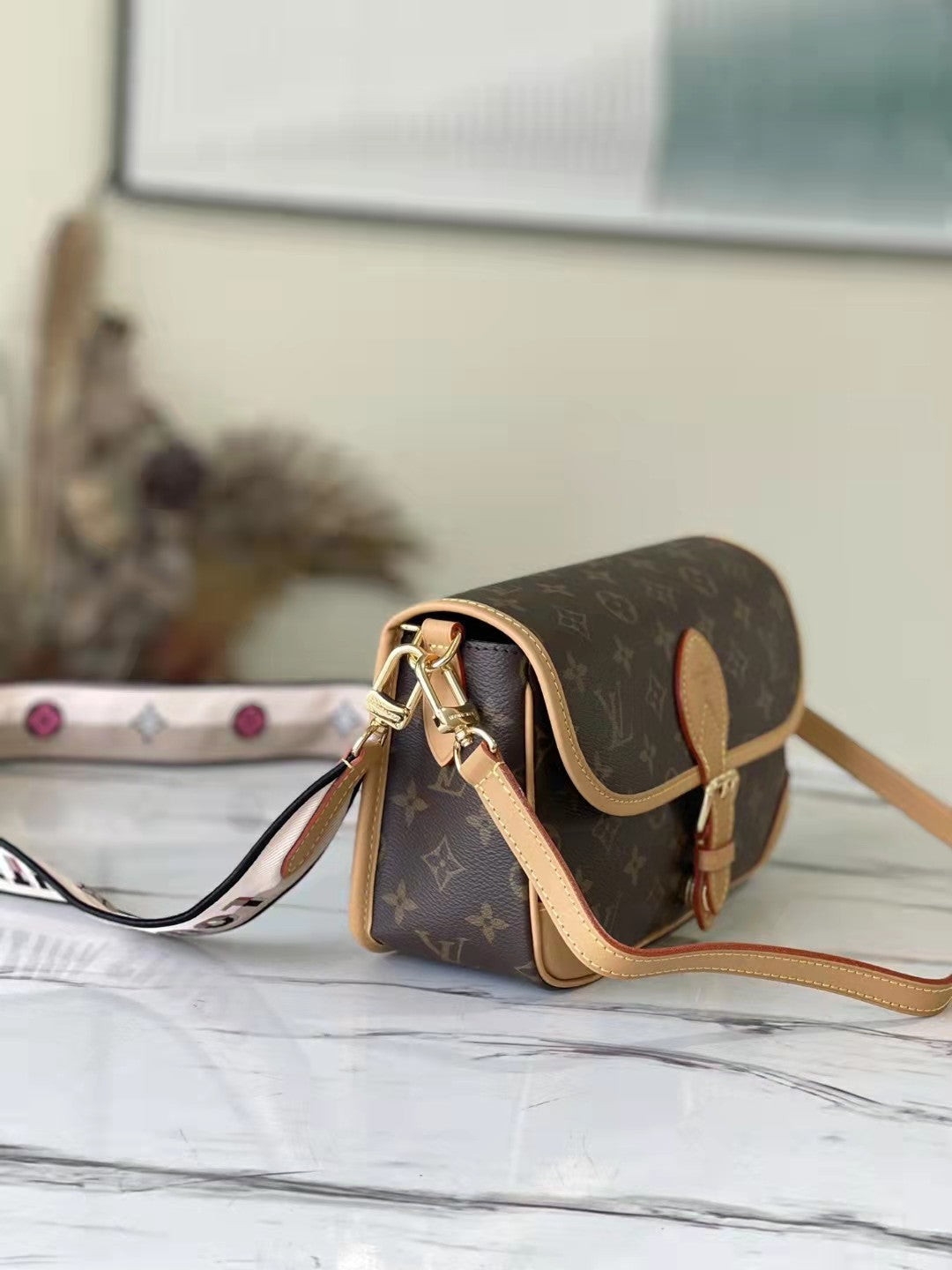Leather Handbag Crossbody Diane – LV PL